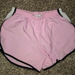 Pink and Black Nike Shorts